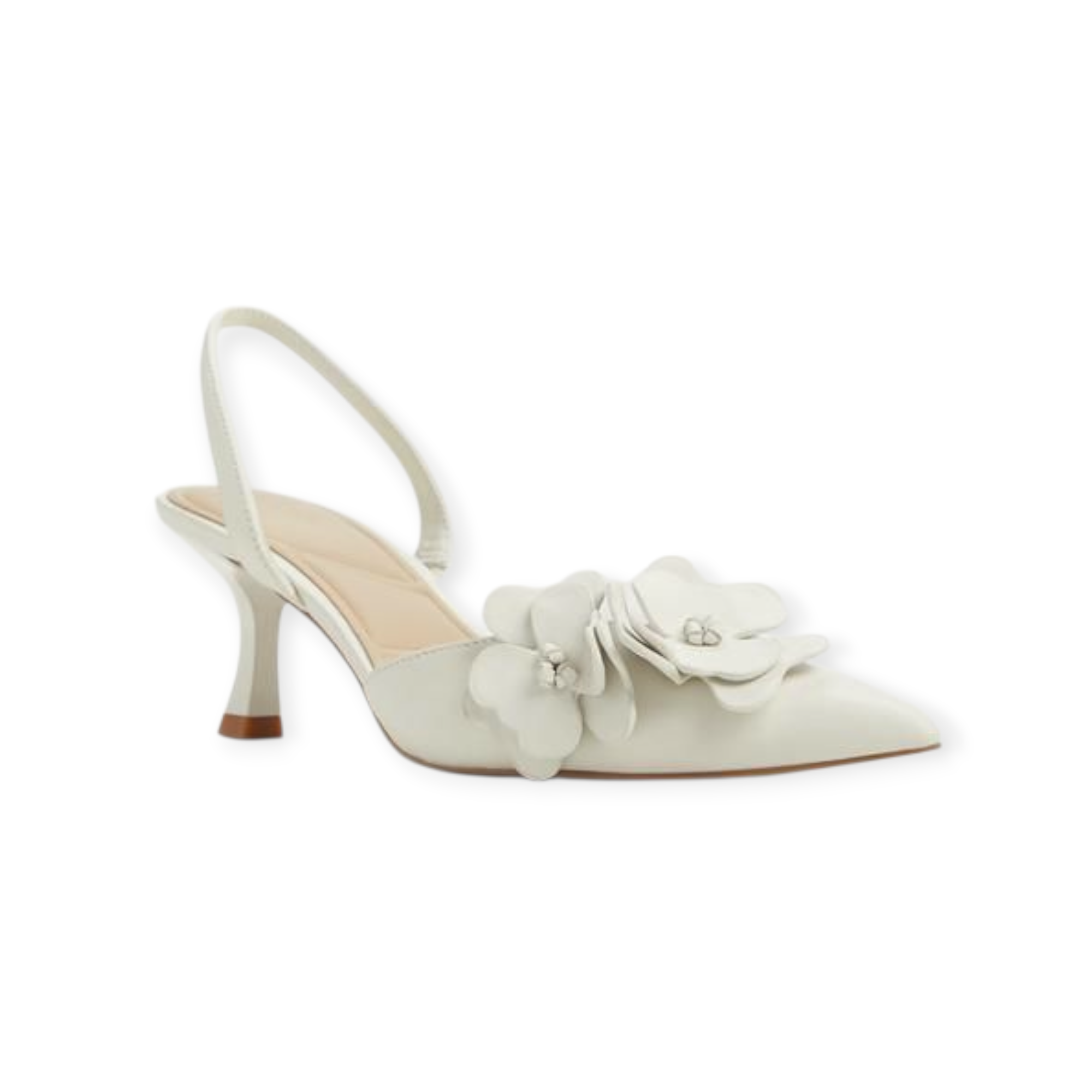 Leilania-In White Pumps